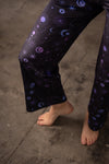 TOLEDO Luna Indigo wide velvet pants 