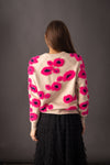 Pull à fleurs ZORA