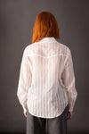 Chemise RAYURES Blanche