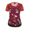 Tee-Shirt coton VESTA ALICE Bordeaux