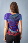 Tee-Shirt viscose VIK CAGE A OISEAUX