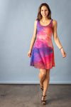 Robe patineuse VIDYA PEINTURE