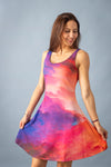 Robe patineuse VIDYA PEINTURE