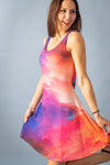 Robe patineuse VIDYA PEINTURE