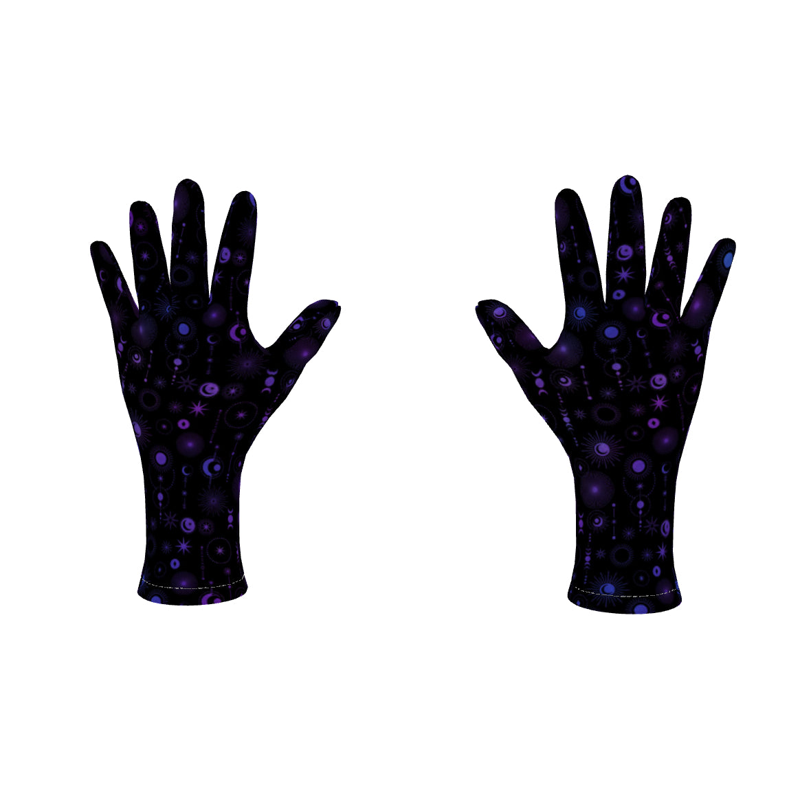 Gants imprimé HANDY LUNA INDIGO