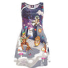 Robe patineuse velours ANYA GUINGUETTE