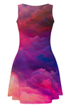 Robe patineuse velours ANYA PEINTURE