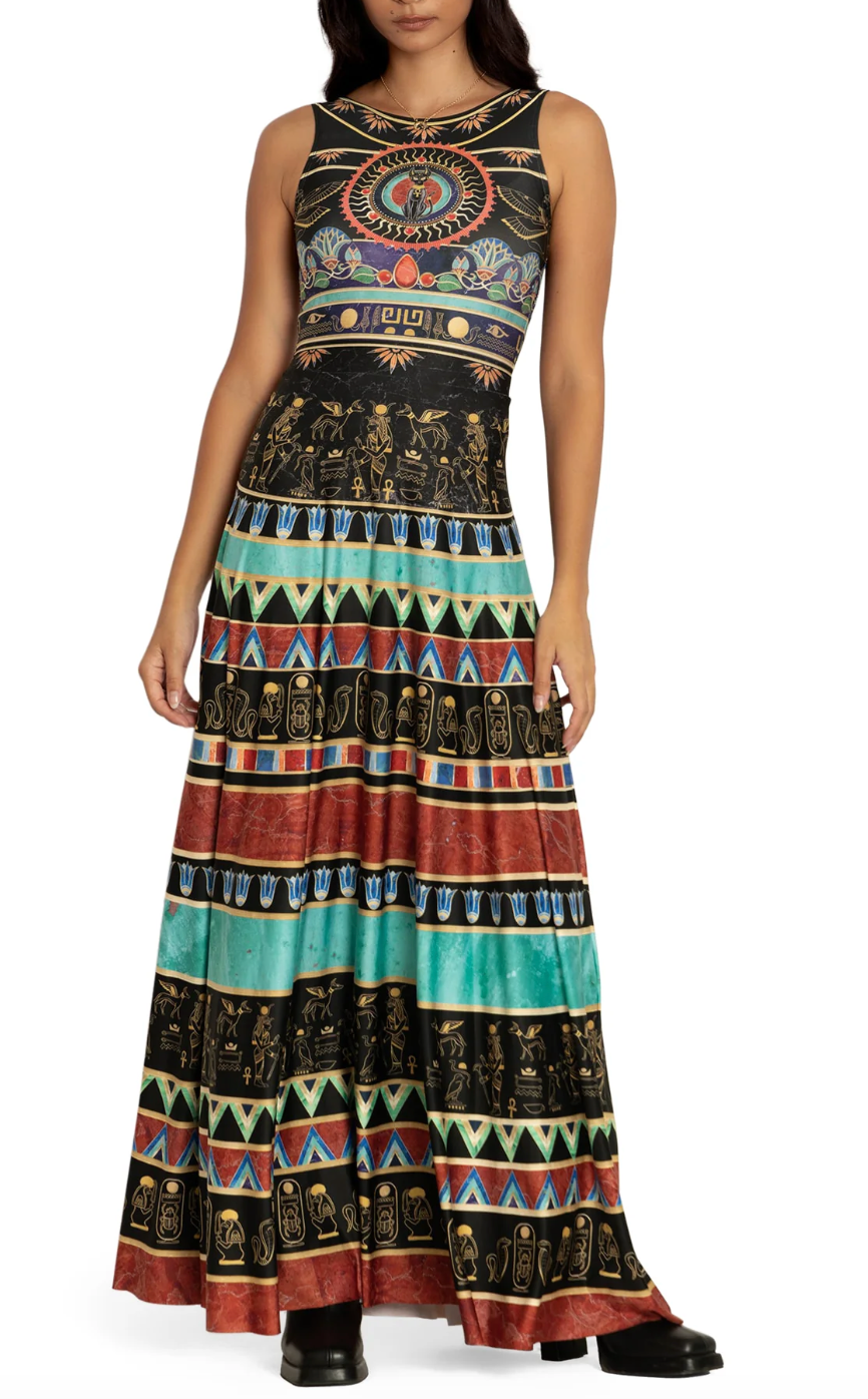 Robe longue résille  CALIDORA FRIDA